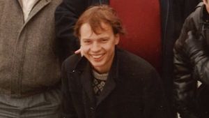 Artikelförfattaren på arbetsresa tidigt 1990-tal. Tomas Jansson sent 1980-tal.