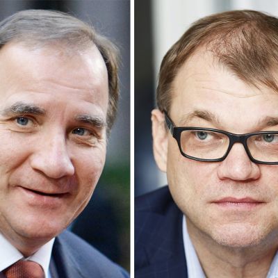 Stefan Löfven ja Juha Sipilä.