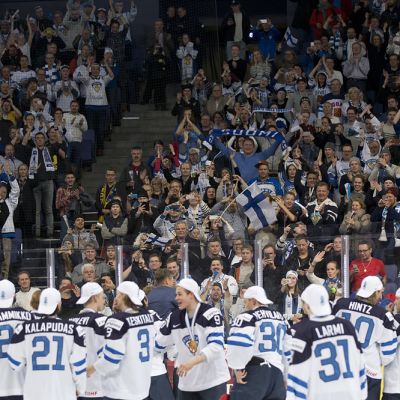 Nuoret Leijonat ja yleisö.