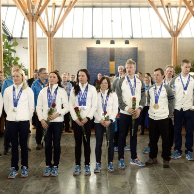 Olympiajoukkueen mitalistit