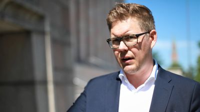 Antti Lindtman eduskunnan portailla
