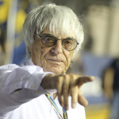 Bernie Ecclestone.
