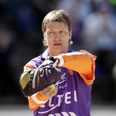 Sotkamon Jymyn lukkari Toni Kohonen.