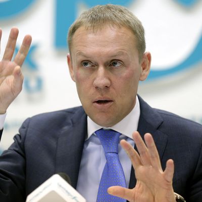 Andrei Lugovoi kuvattuna lehdistötilaisuudessa Moskovassa 12. maaliskuuta 2013.