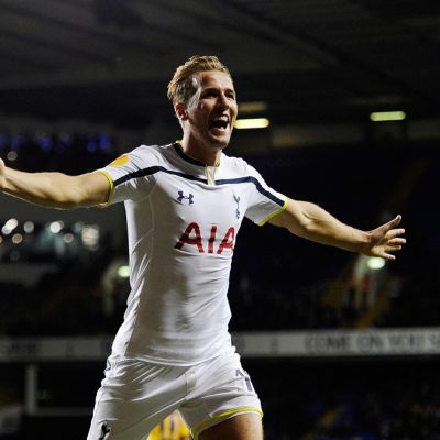 Harry Kane tuulettaa