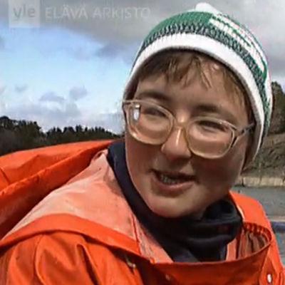 Maria Sjöberg dokumentissa Marian saari (1996)