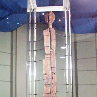 Shigir -patsasta säilytetään museossa Jekaterinburgissa.