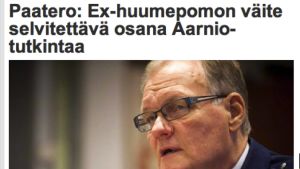 Poliisiylijohtaja Mikko Paateri Turun Sanomien haastattelussa