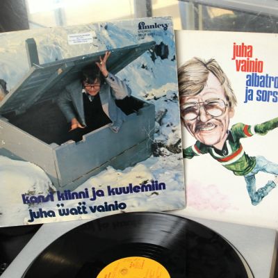 Juha Vainion LP-levyjä