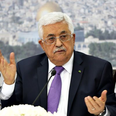 Mahmud Abbas.