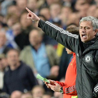 Jose Mourinho kuvassa