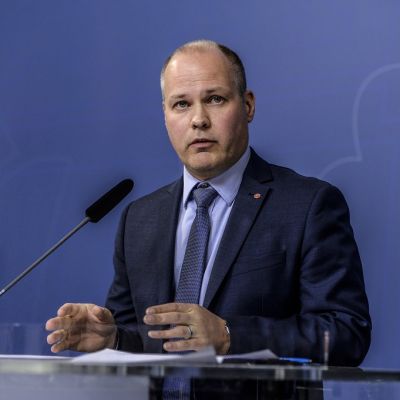 Maahanmuuttoministeri Morgan Johansson