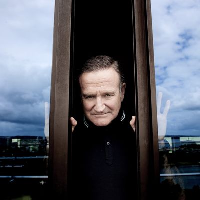 Näyttelijä Robin Williams.