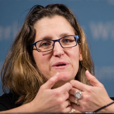 Kanadan kauppaministeri Chrystia Freeland.