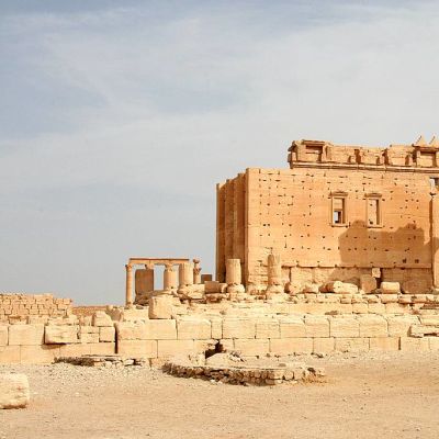 Baalin temppeli Palmyrassa, Syyriassa. 