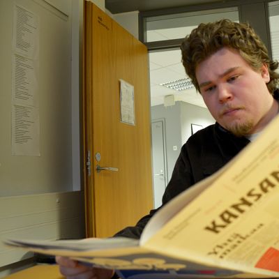 Kansan Tahdon päätoimittaja Tero Kaikko