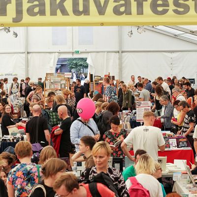Helsingin sarjakuvafestivaalit on Pohjoismaiden suurin sarjakuvatapahtuma. Kuva on vuonna 2015 järjestetyiltä festivaaleilta. 