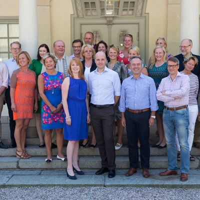 Ruotsin hallitus kuvattuna elokuussa 2013.