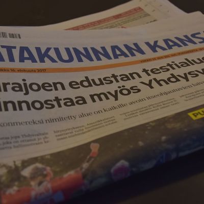 Satakunnan Kansa sanomalehti etusivu lehdistö media AlmaMedia Alma-Media porilainen sanomalehti