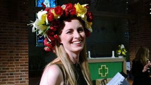 Samalla keikalla sopraano Tuuli Lindeberg Ensemble Nylandian solistina. Tuuli Lindeberg Ensemble Nylandia solistina 2014.