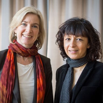 Jennifer A. Doudna ja Emmanuelle Charpentier