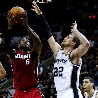 LeBron James Diago Splitter Boris diaw