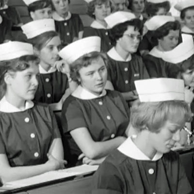 Sjuksköterskeelever 1963
