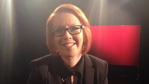 Jutta Ahlbeck har forskat i Själökvinnornas intagningsgrunder och vård Jutta Ahlbeck sitter i Rivet ur arkivets studio