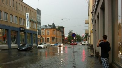 Oväder i Vasa 14.7.2014