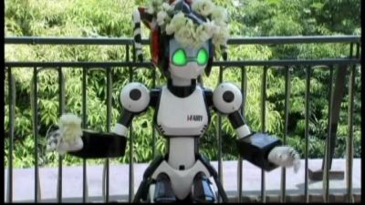 Världens första robotpräst