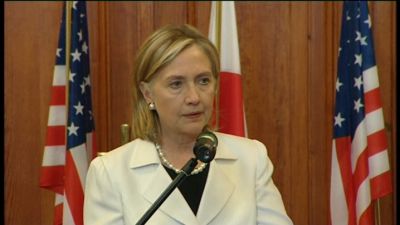 USA.s utrikesminister Hillary Clinton.