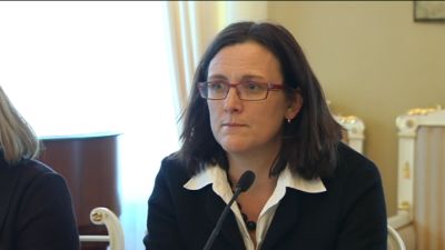 EU-kommissionären Cecilia Malmström