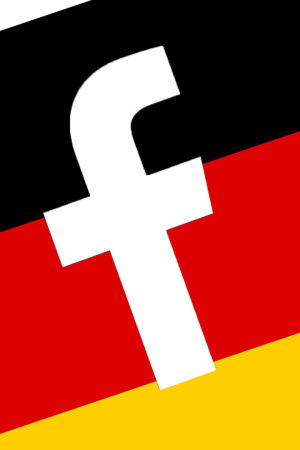 Facebook ja Saksan lippu