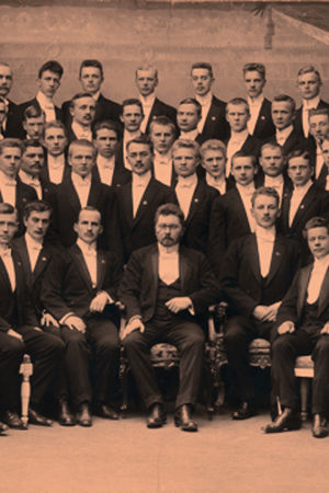 Ylioppilaskunnan Laulajat ja Heikki Klemetti 1910