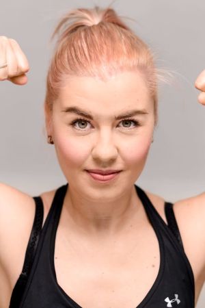 Tuplahauis edestä Päivikki Koskinen