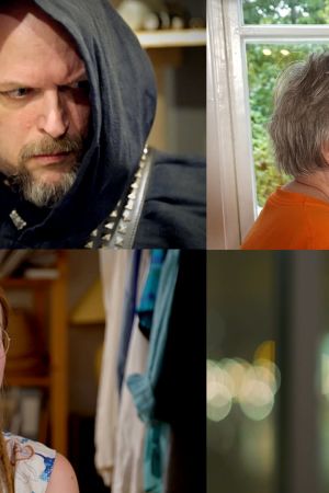 Fyra olika bilder av Himlalivgäster. Henrik Böckelman, Leif Lindgren, Gita Lindgren, Liisa Mendelin, Hilkka Olkinuora
