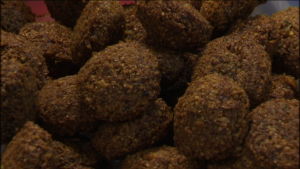 Falafel-pyöryköitä.