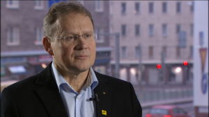 Folkhälsan följer noggrannt med Stockmann, säger Stefan Mutanen verkställande direktör på Folkhälsan. Stefan Mutanen, vd Folkhälsan