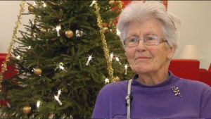 Ebba Holmberg tycker att rädslan för att bli gammal är helt onödig. Ebba Holmberg, Folkhälsans Seniorhus i Helsingfors