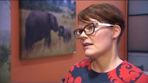 Kirsi Yli-Kaitala , forskare vid Arbetshälsoinstitutet, säger att många får skuldkänslor i onödan för att de inte hinner med allt på jobbet. Porträtt på forskaren Kirsi Yli-Kaitala vid Arbetshälsoinstitutet.