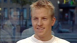 Kimi Räikkönen Aamu-tv:ssä 2000