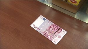 Revennyt 500 euron seteli