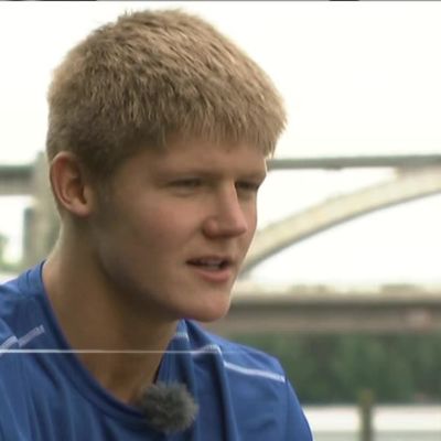 Rion olympialaiset: Arkistoista: Olympiauimari Matias Koski sai 17-vuotiaana olympiapaikan vuonna 2012
