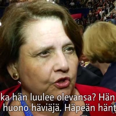 Uutisvideot: Näin Trumpia tukeva puoluekokousyleisö buuasi Ted Cruzin ulos lavalta – video