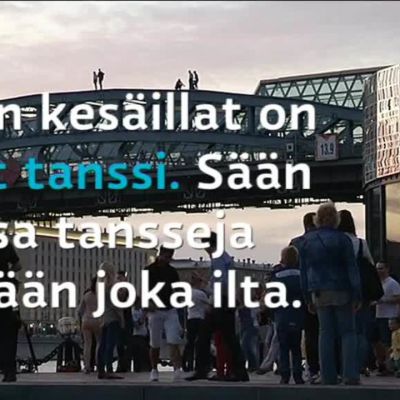 Uutisvideot: Moskova hullaantui tanssiin