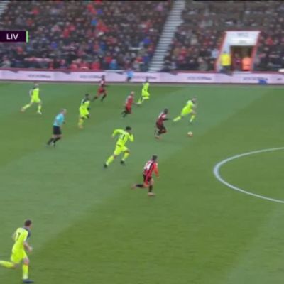 Valioliiga huippuhetket: Bournemouthilla uskomaton nousu Liverpoolia vastaan