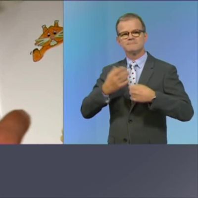 Kuvakaappaus Viikko viitottuna -lähetyksestä.