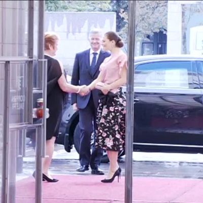Uutisvideot: Prinsessa Victoria saapui Suomeen