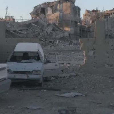 Uutisvideot: Isisin entinen pääkaupunki raunioina