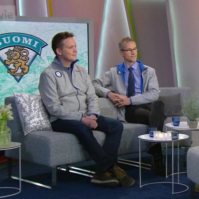 Ylen aamu-tv: Jääkiekon olympiajoukkueet